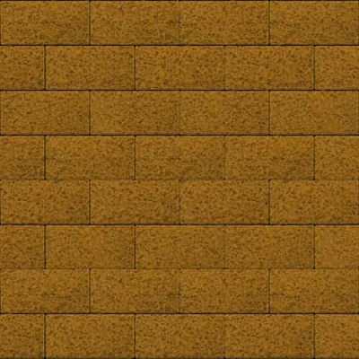 Брусчатка Steinrus Прямоугольник Желтая Native 60 мм