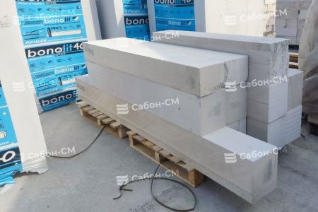 Газобетонные блоки Бонолит Проджект Электросталь D500 600х50х250 перегородочные
