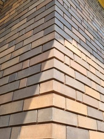 Клинкерный кирпич Керма Premium одинарный 1 НФ Коричневый каре
